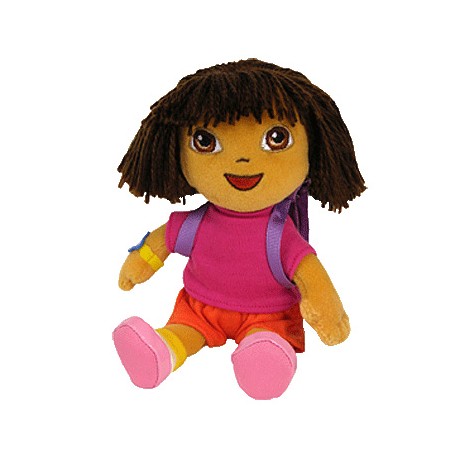 Peluche Dora l'exploratrice 20cm - En France