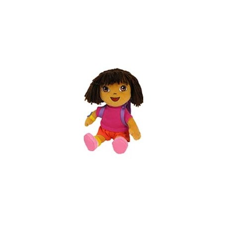 Peluche Dora l'exploratrice 20cm - Sac à dos