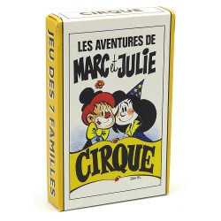 Jeu des 7 familles ''Marc et Julie au Cirque''