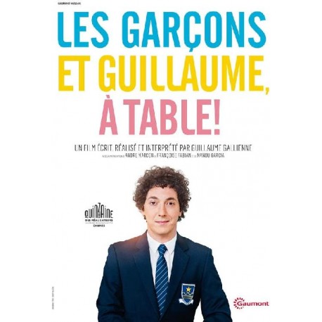 Les Garçons et Guillaume A Table! - DVD Cinéma