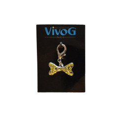 Médaillon-pins pour chien - Os